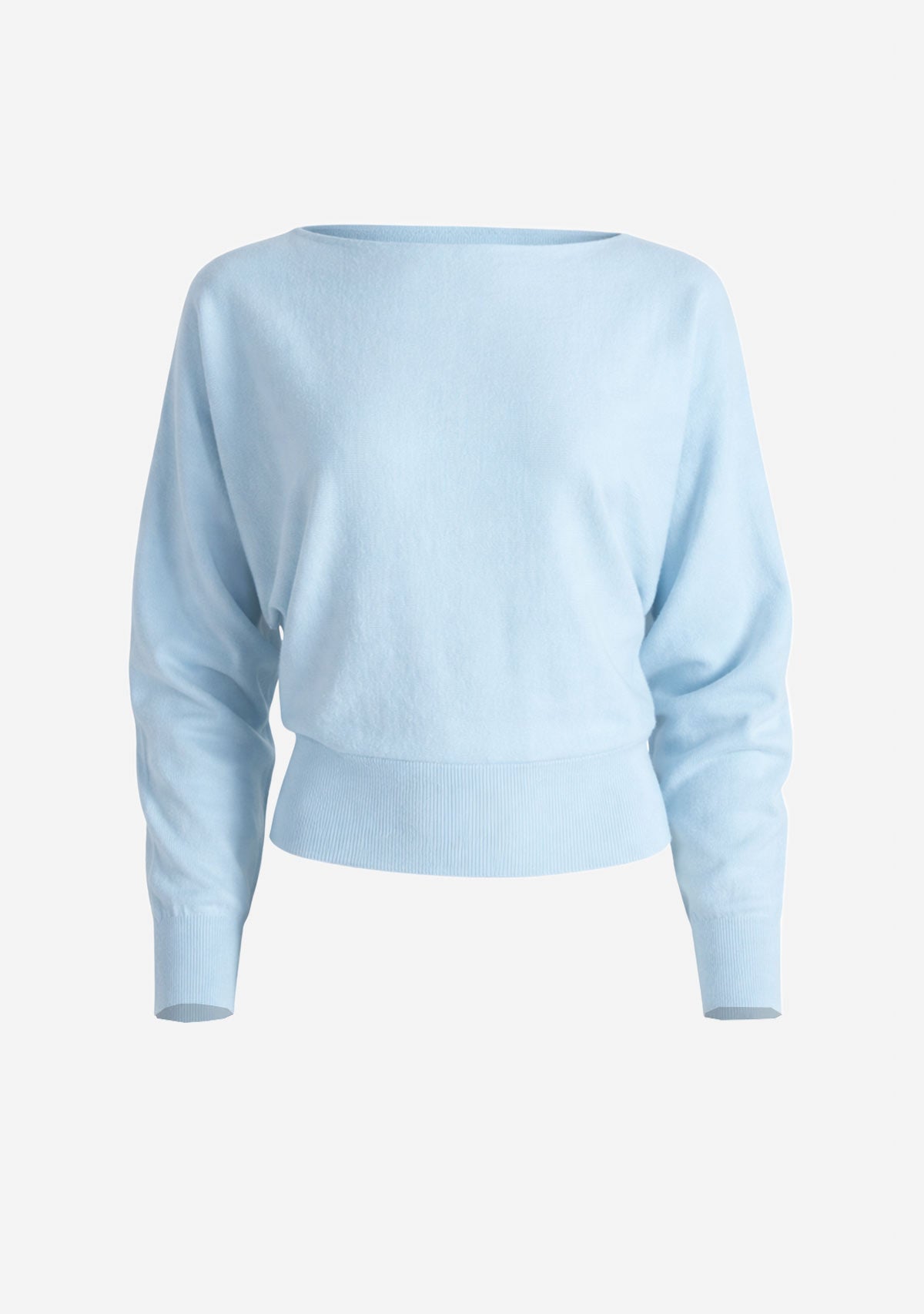 Crew Neck Sweatfleece Pullover Blue