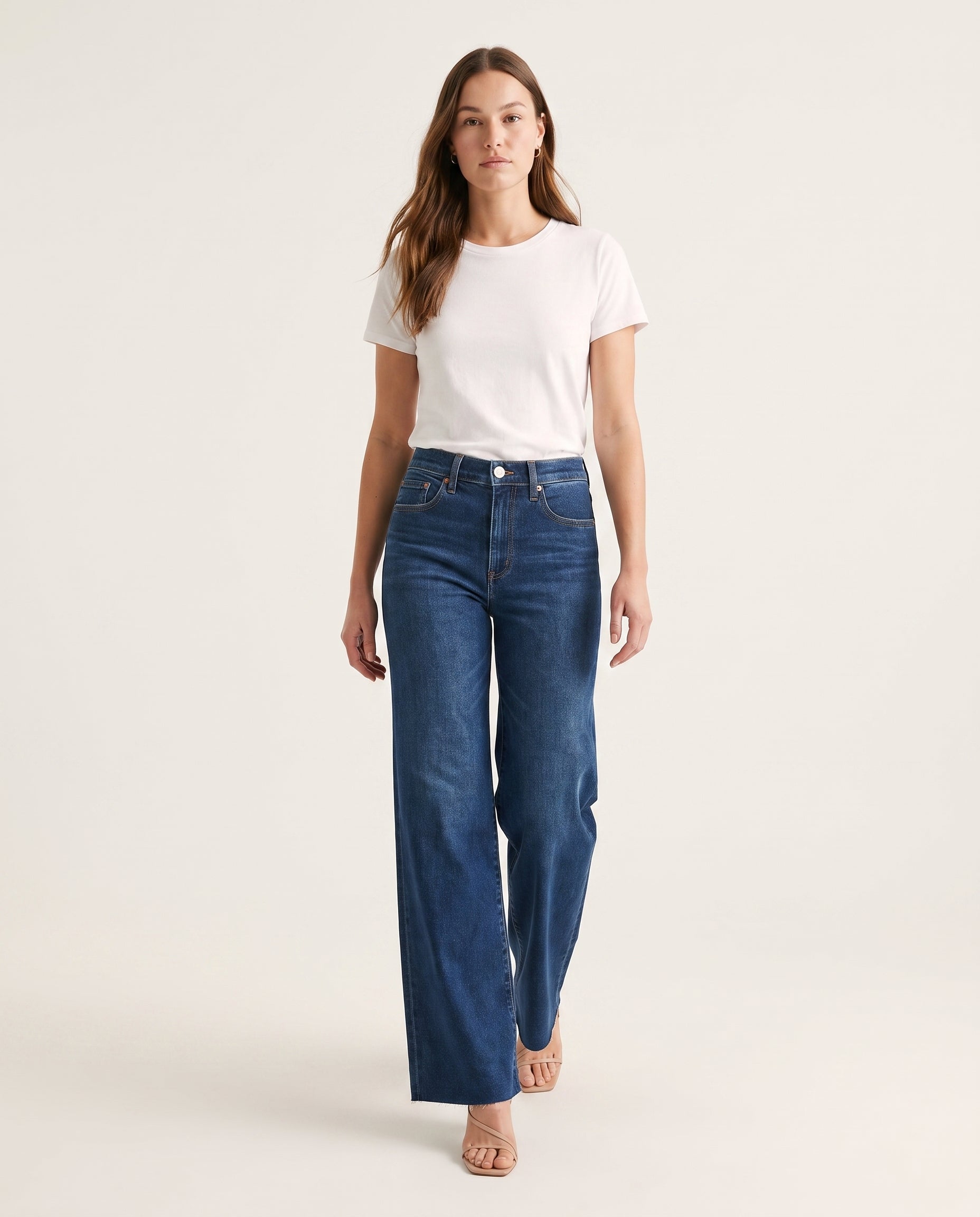 FAR OUT HIGH RISE WIDE LEG Waterfall