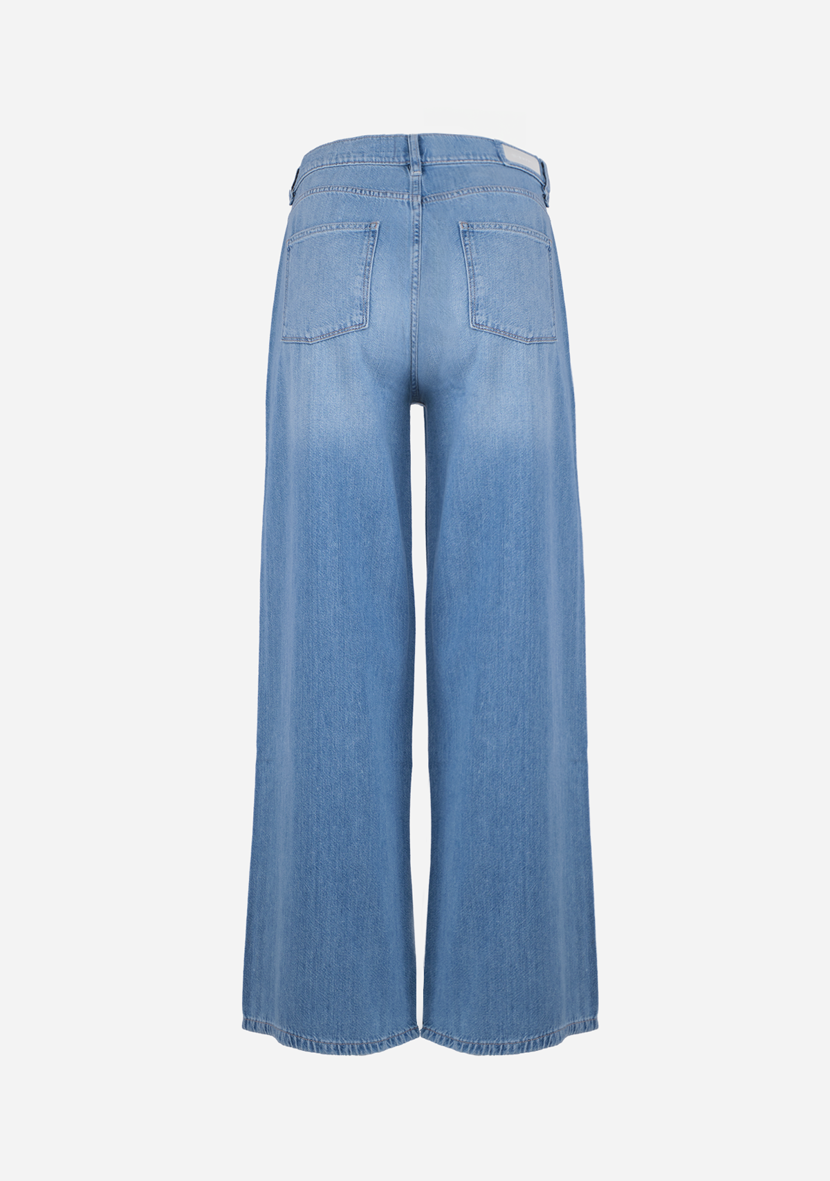 Hepburn Wide Leg: High Rise 32' River Bank