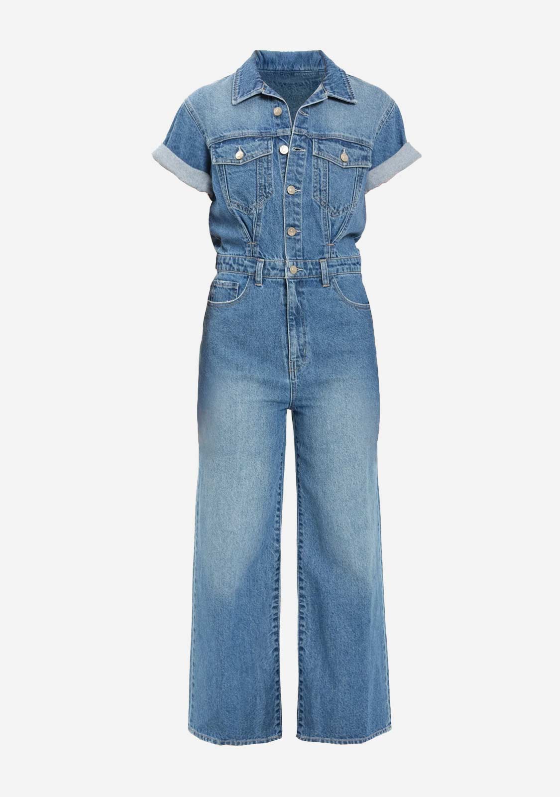 Starlet Denim Jumpsuit Ballad Small at The Latest Scoop