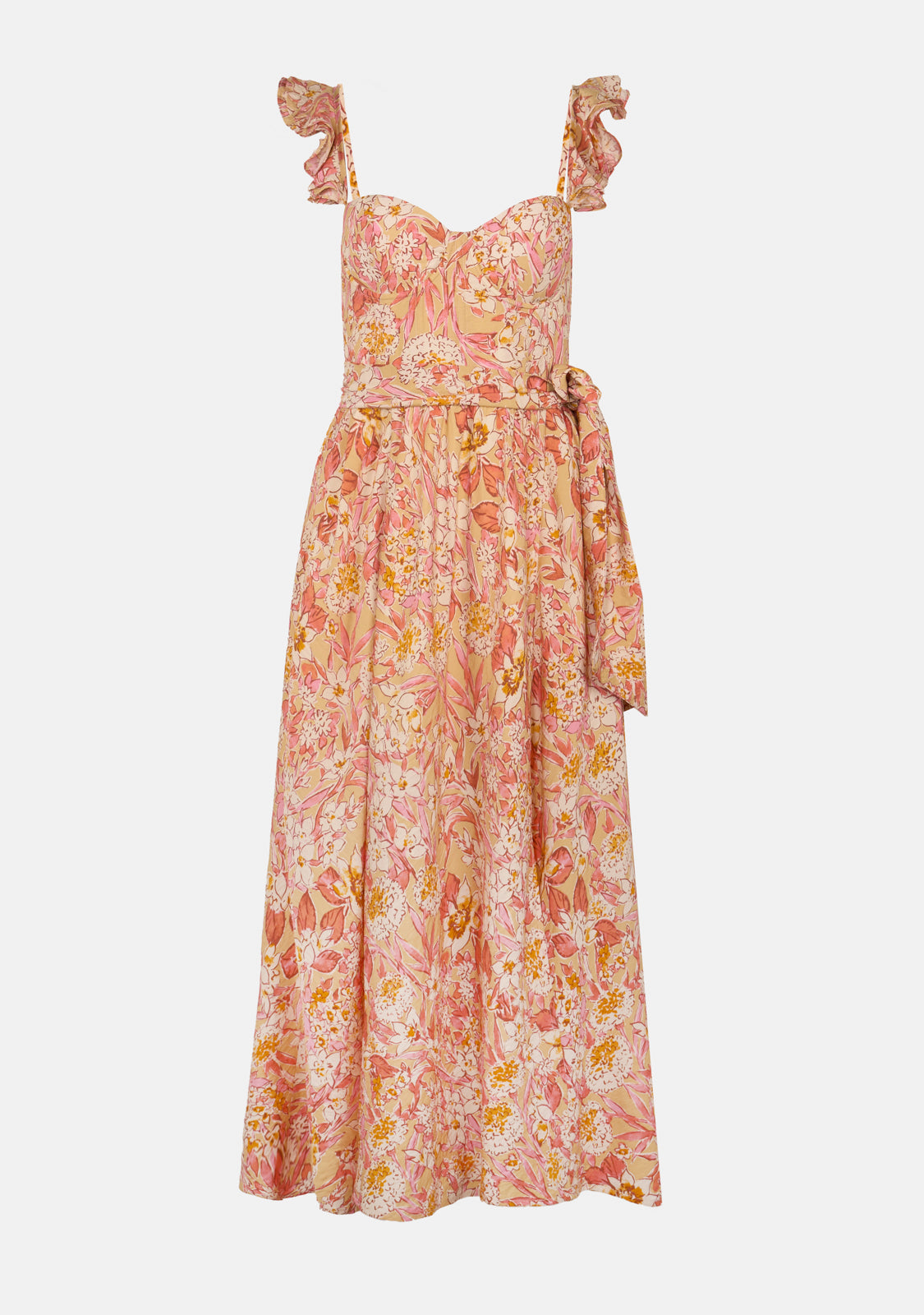 Corset Flutter Dress