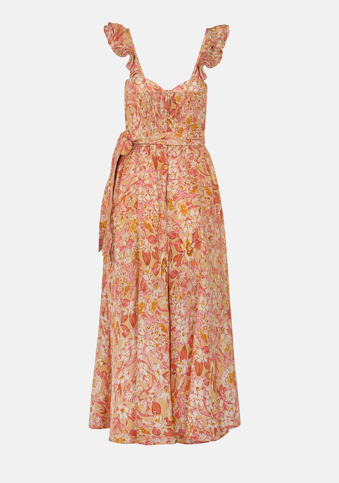 Corset Flutter Dress