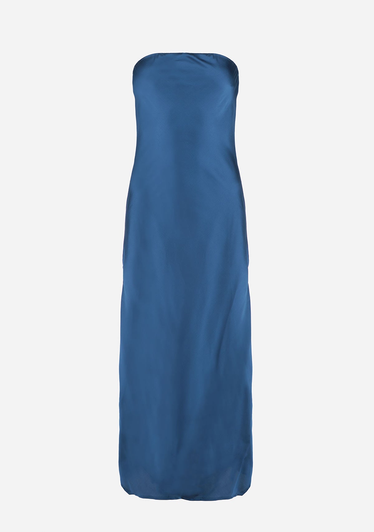 Strapless Maxi Dress With Baby Blue Tube Dress Taylor Tube Maxi Dress, In Steel Blue Luxe Strapless Maxi Dress With Baby Blue Tube Dress Taylor Tube Maxi Dress, In Steel Blue Luxe