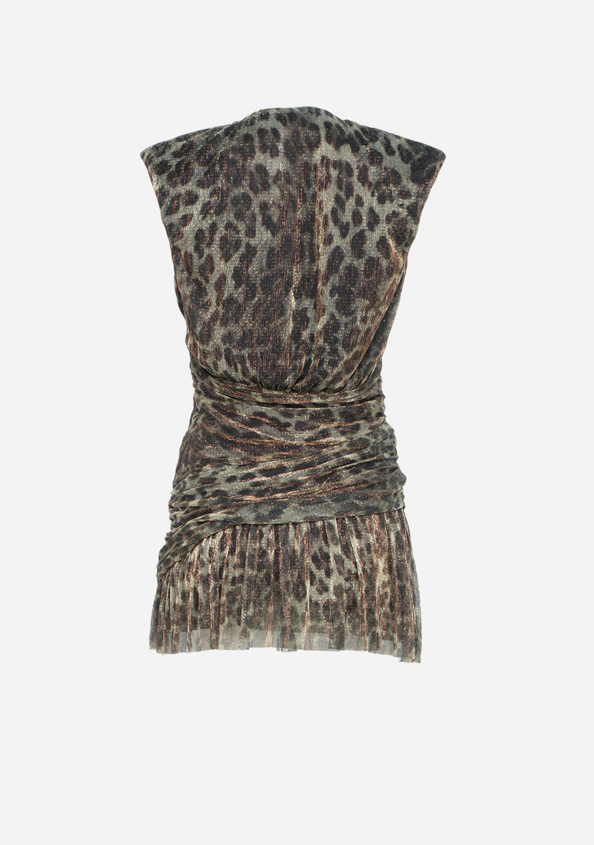 Trouble Maker Ruched Mini Dress Moonlight