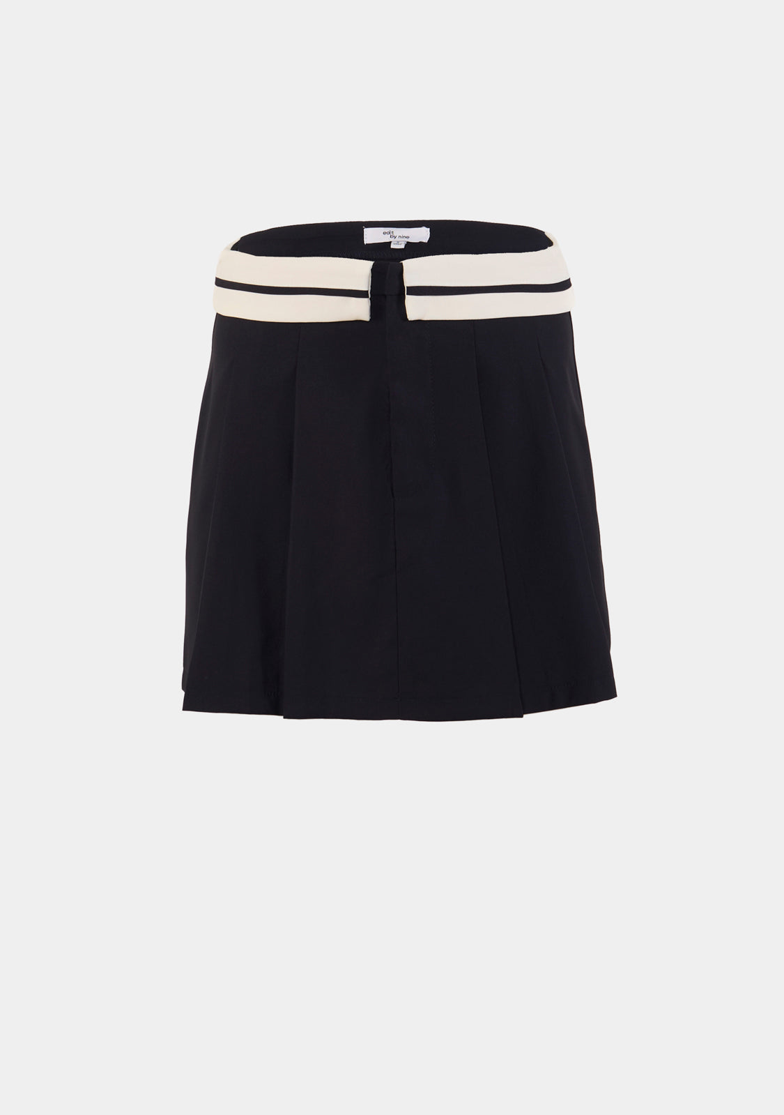 Blue pleated skirt 6x6 best sale