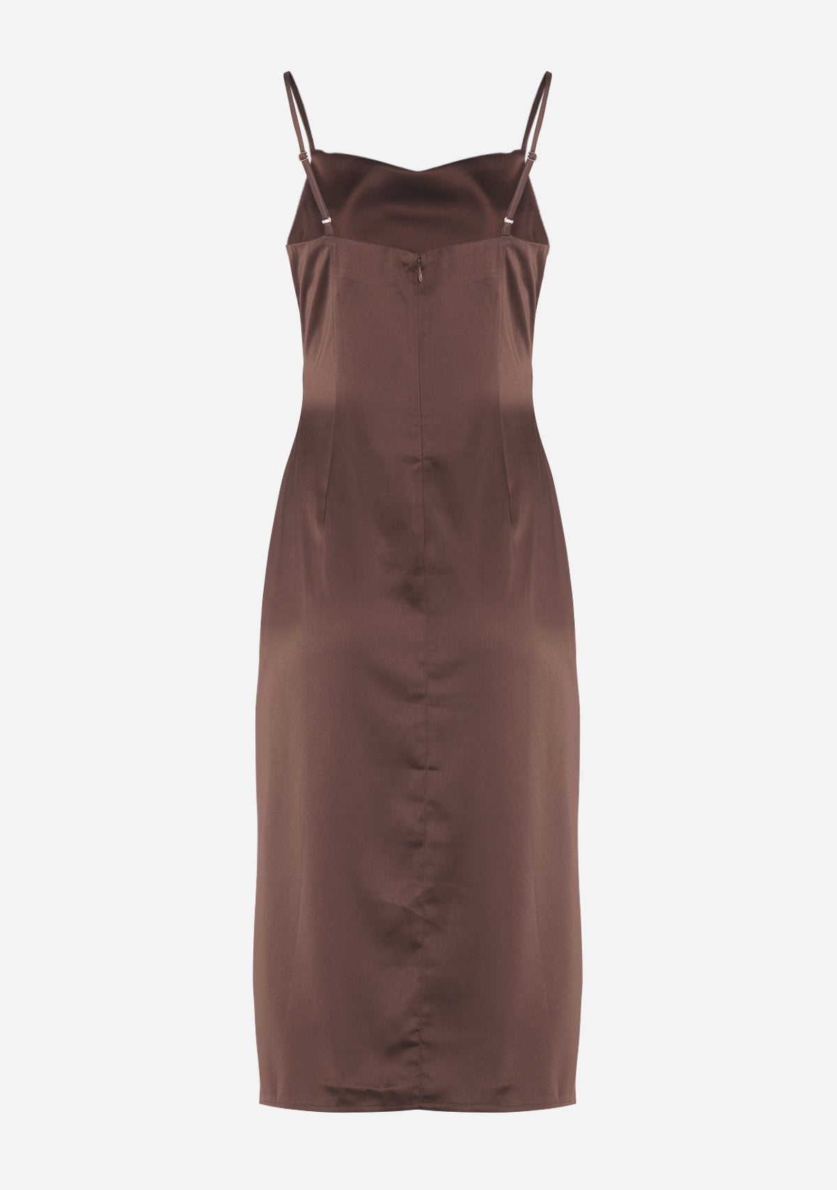 Emma Slip Dress Chocolate 29 28