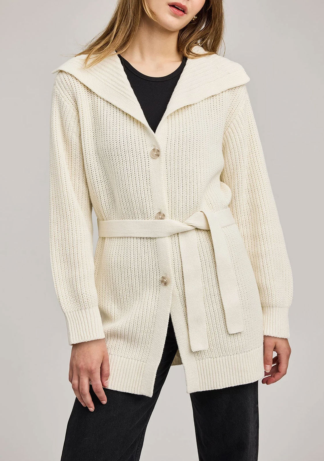 Erin Cardigan Cream Family Business Distributions (Gentle Fawn/Skout Showroom))