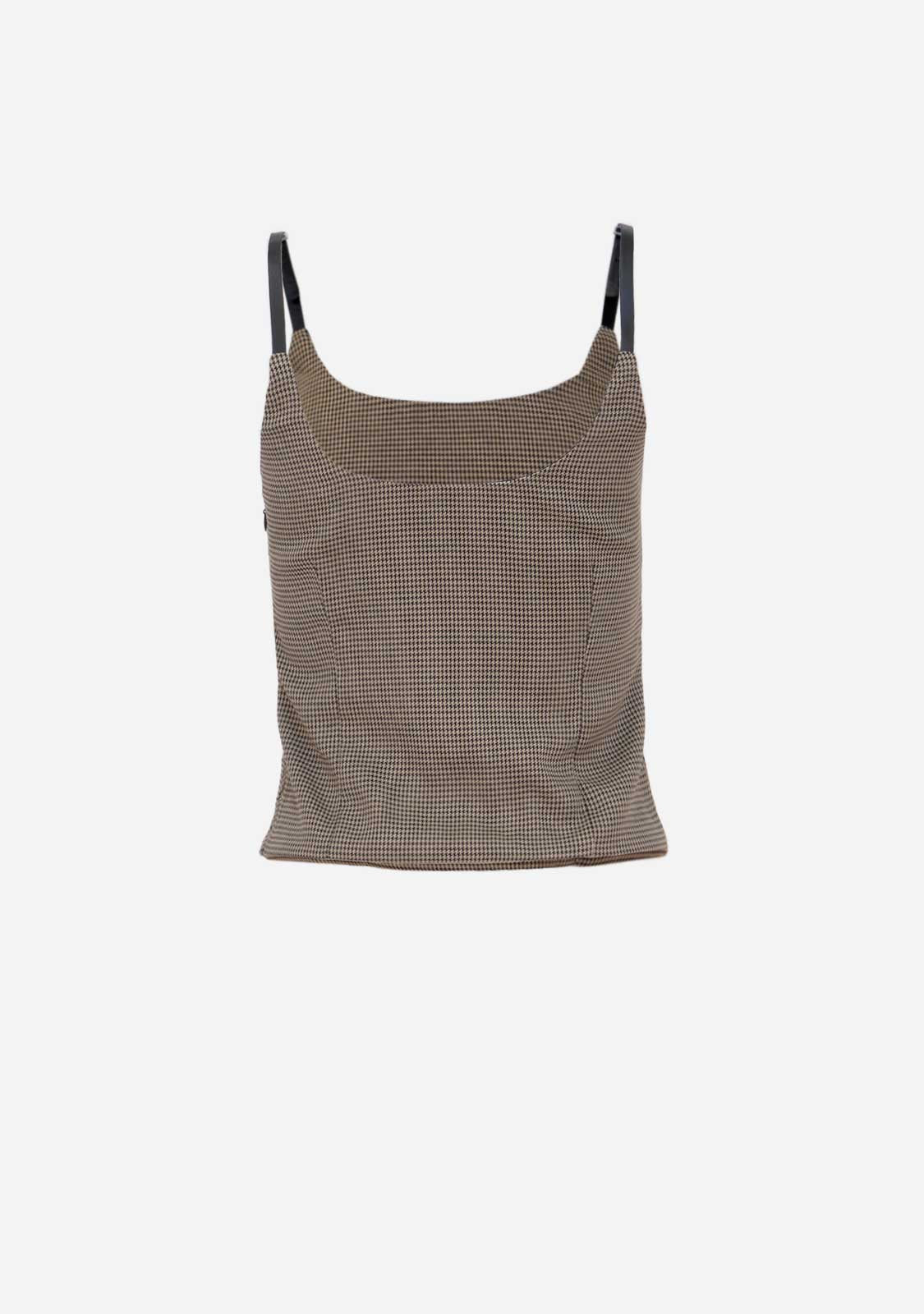 Houndstooth Buckle Straps Top The Latest Scoop