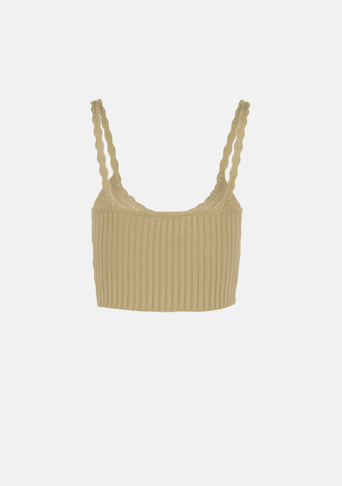 Knit Cami Crop Top