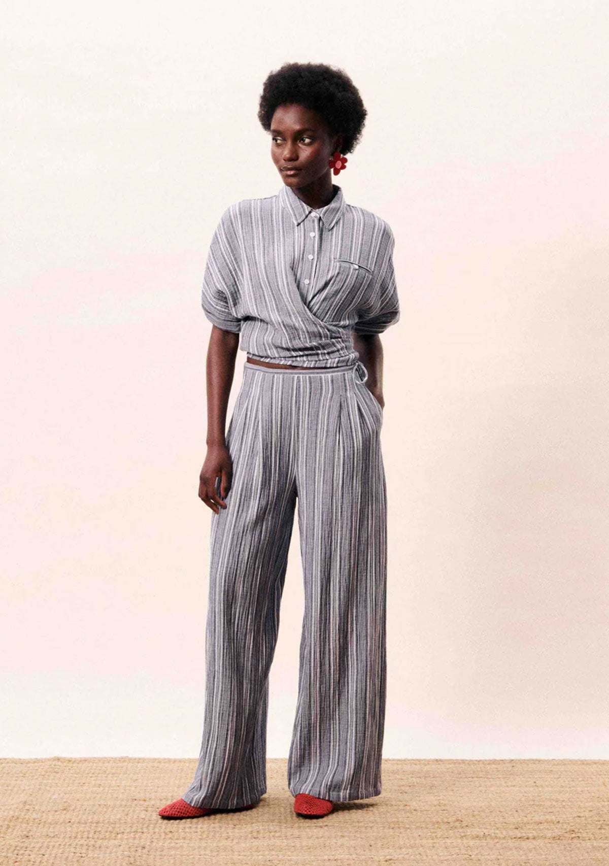 Metis Pant Bleu Jean FRNCH