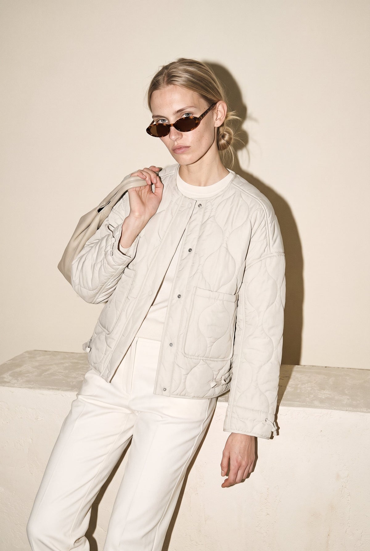 The Kara Jacket Cream MOD REF