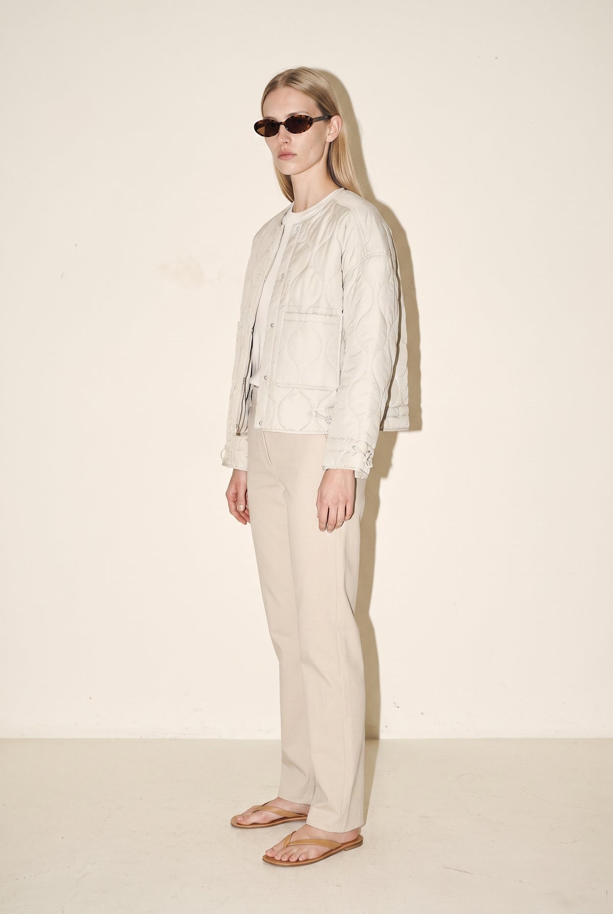 The Kara Jacket Cream