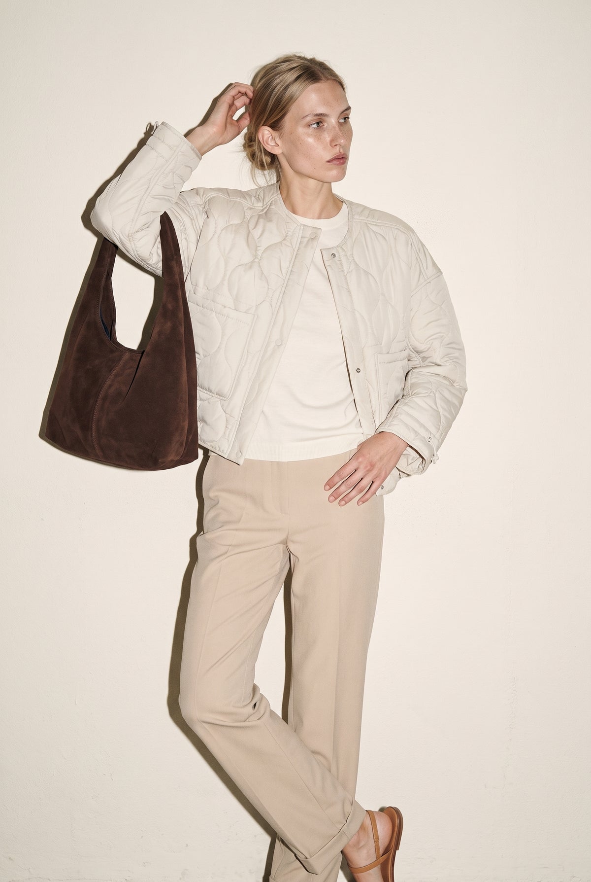 The Kara Jacket Cream