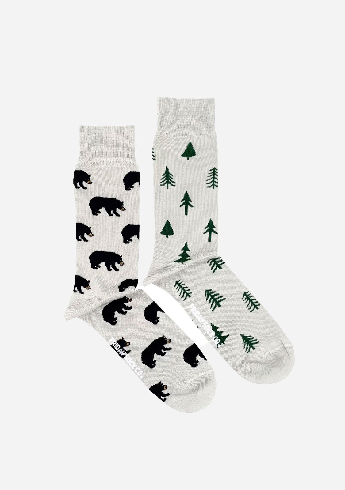 MenS Bear and Trees Very Serious Co
