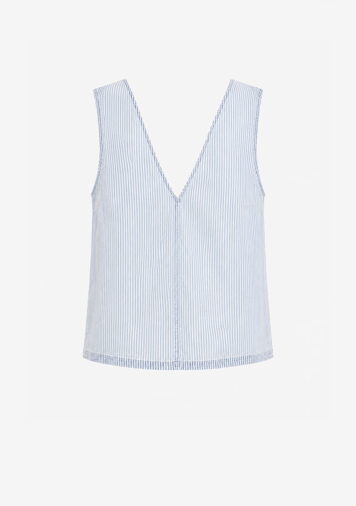Colette Blouse Blue Stripe