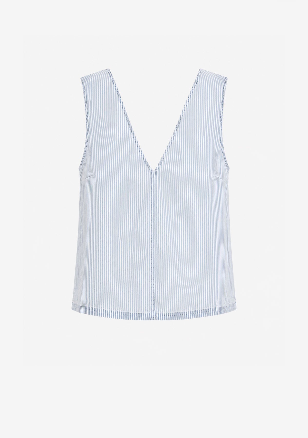 Colette Blouse Blue Stripe Family Business Distributions (Gentle Fawn/Skout Showroom))