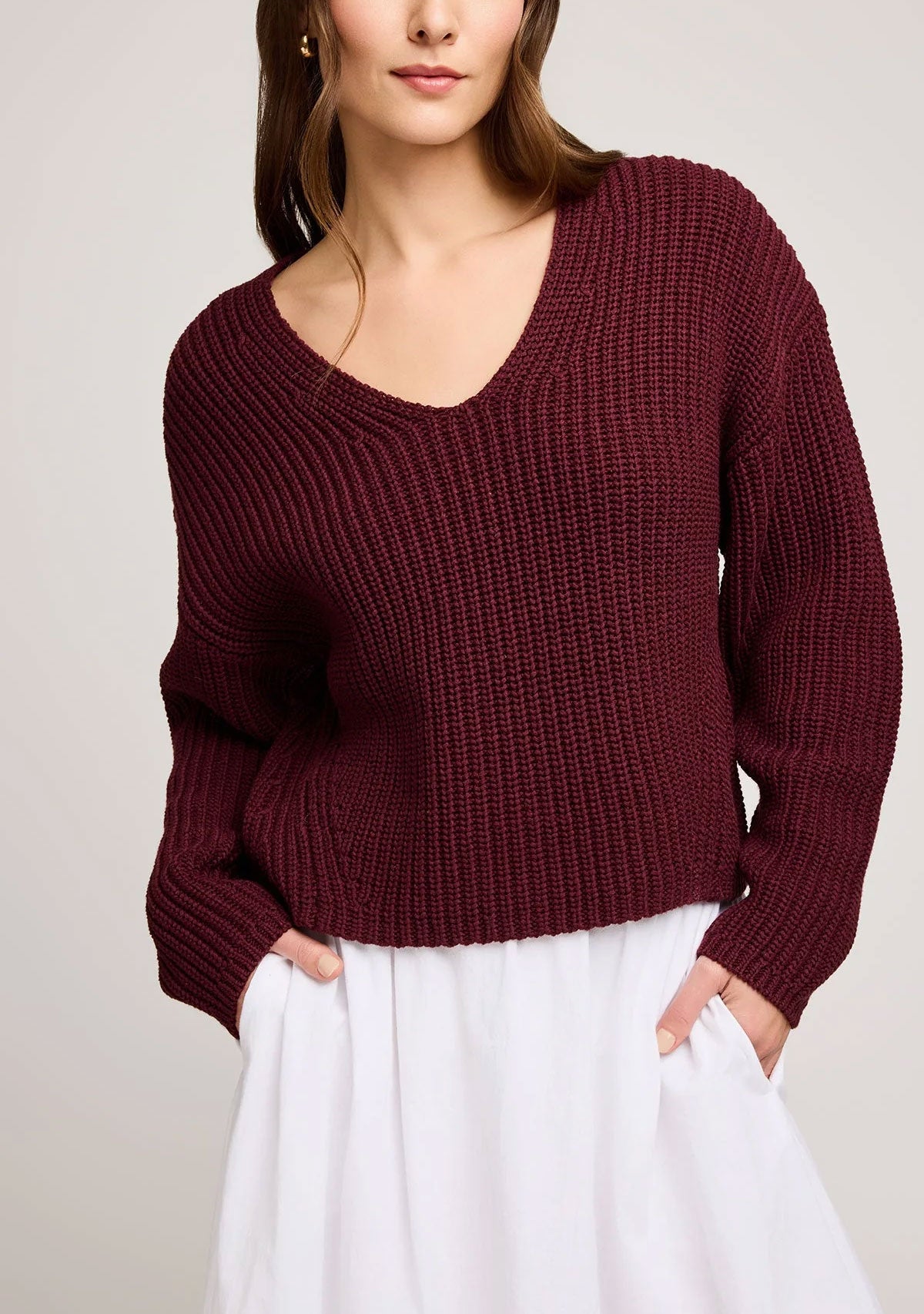 Spencer Sweater Merlot