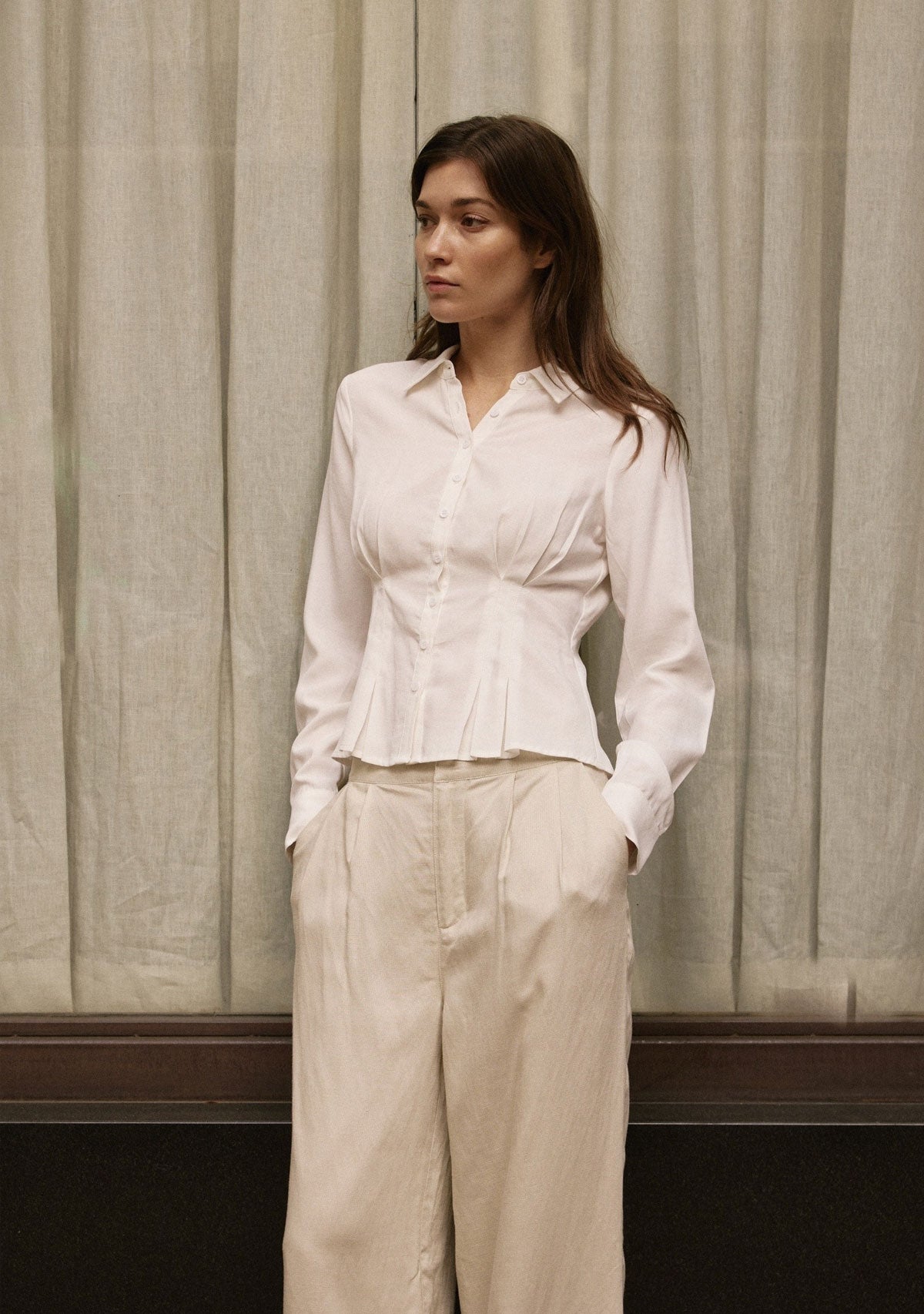 The Gracie Top White