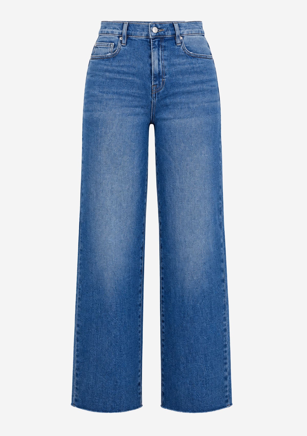 High Rise Clean Stretch Dad Jean Medium Dark Hidden Jeans