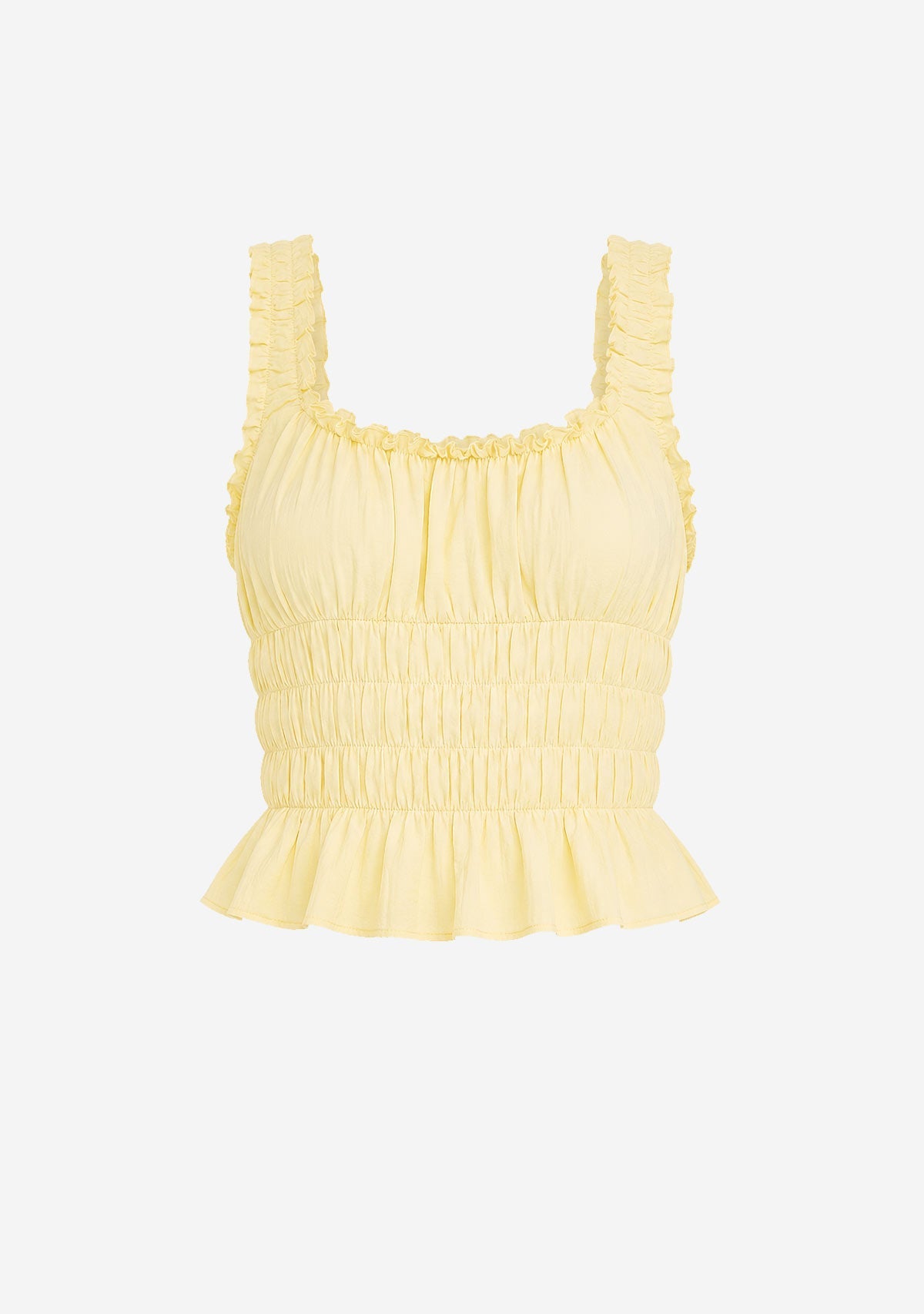 Felicity Blouse Light Yellow Hyfve