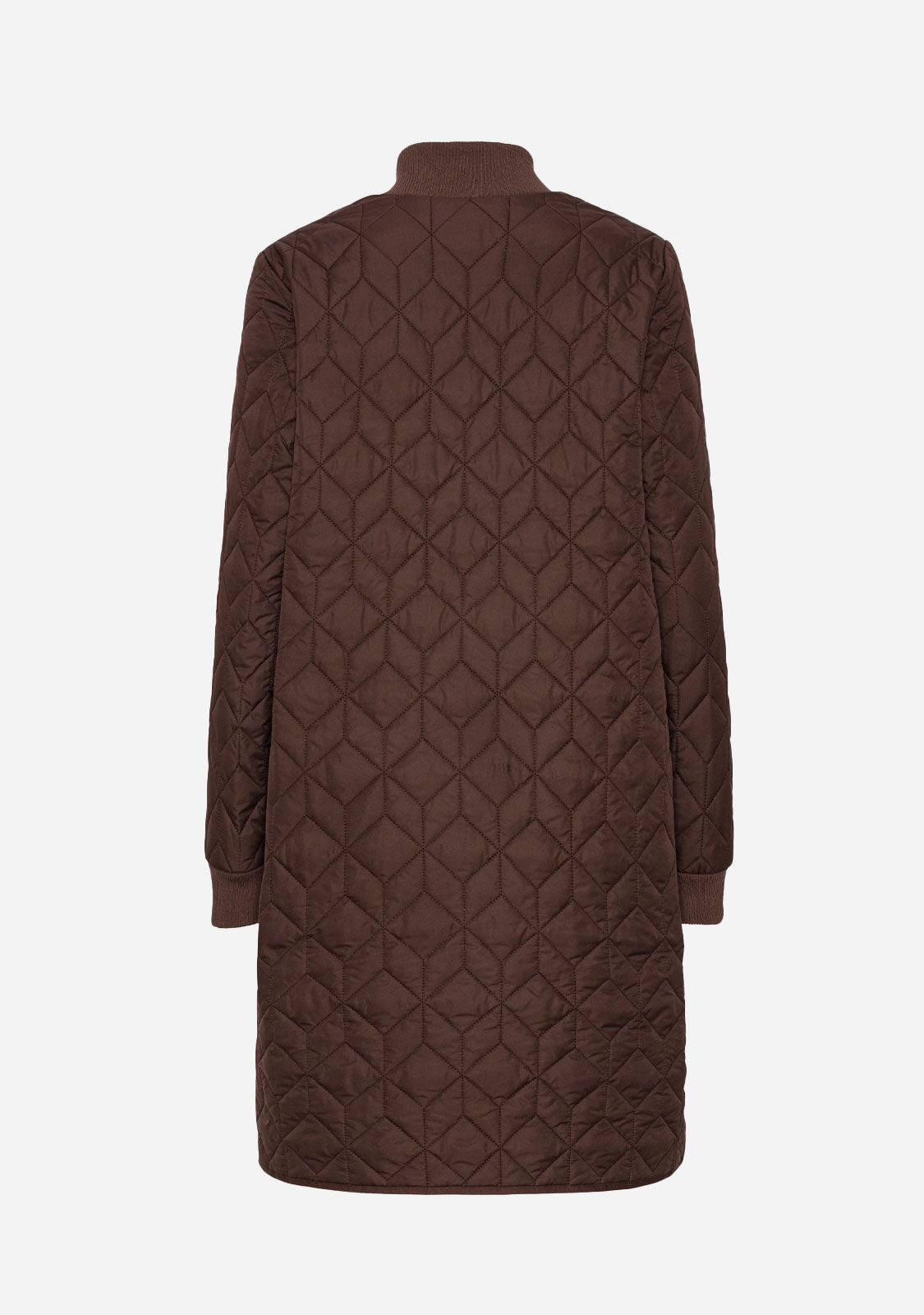 Padded Quilt Coat Ebony