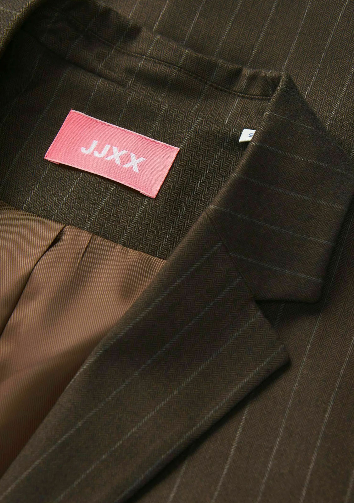 JX Ana Mary Brushed Reg Blazer Bracken White