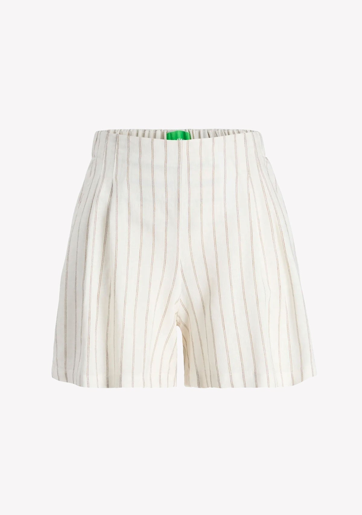 Jx almira Linen Blend Shorts Blanc de Blanc Silver Mink JJXX