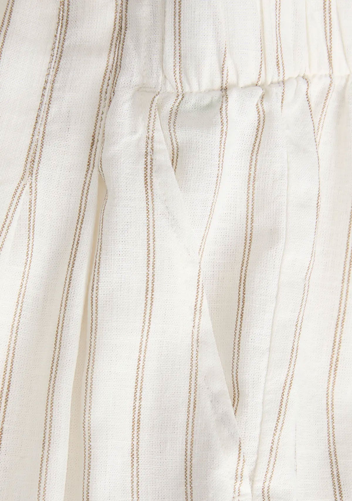 Jx almira Linen Blend Shorts Blanc de Blanc Silver Mink