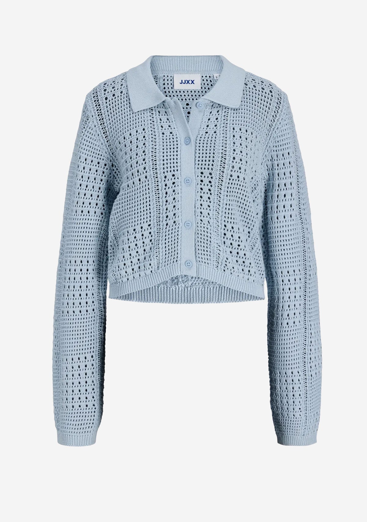 Jx Sue Polo Neck Knit Skyway Blue | The Latest Scoop