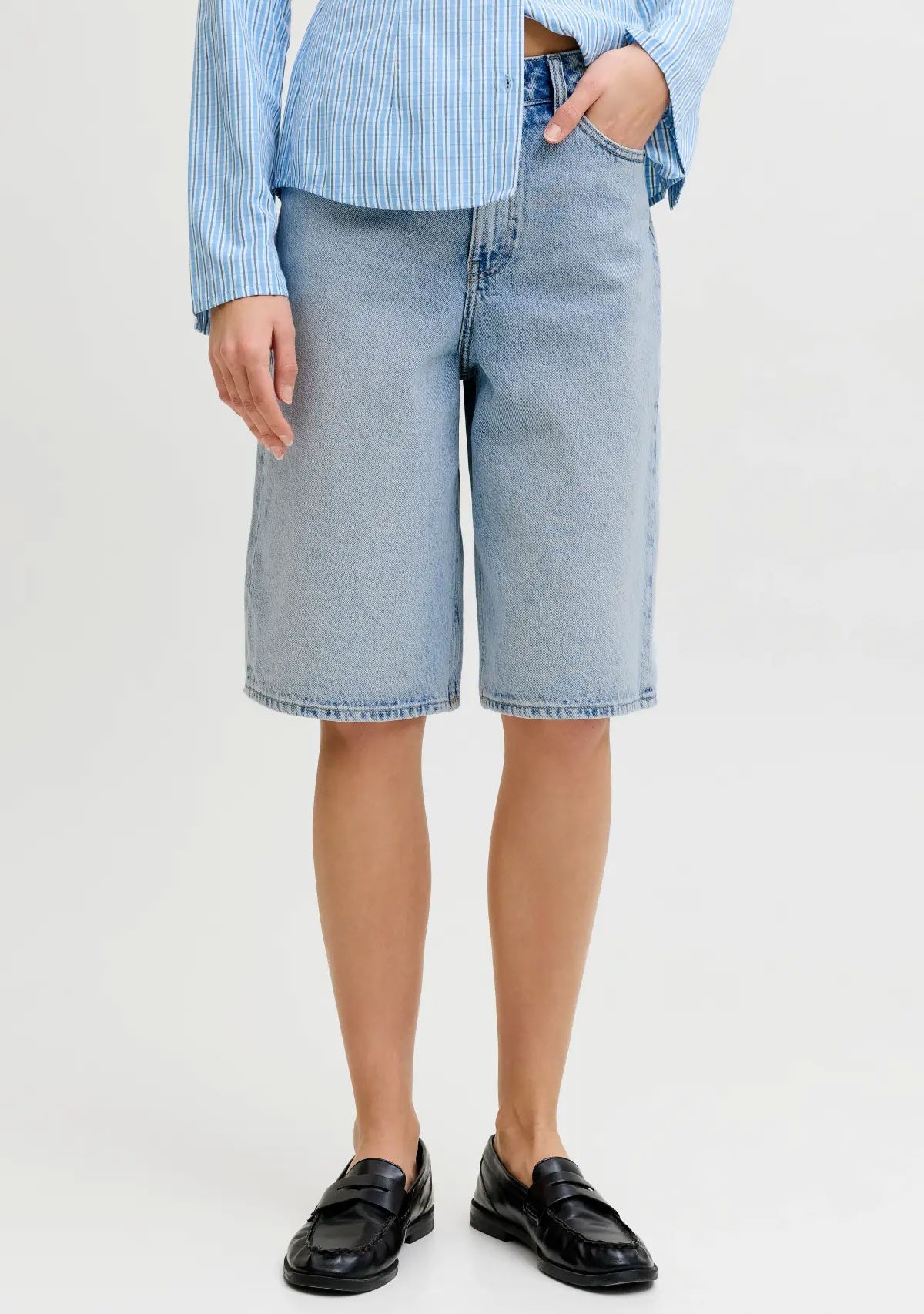 Jx tokyo Long w Shorts Dnm Light Blue Denim JJXX