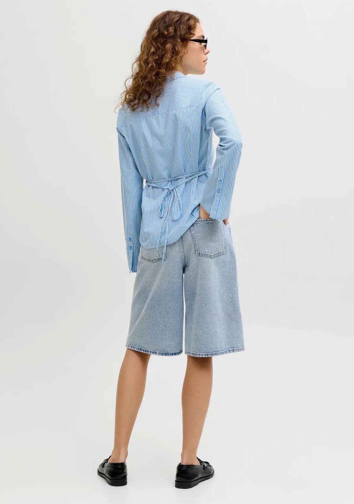 Jx tokyo Long w Shorts Dnm Light Blue Denim JJXX