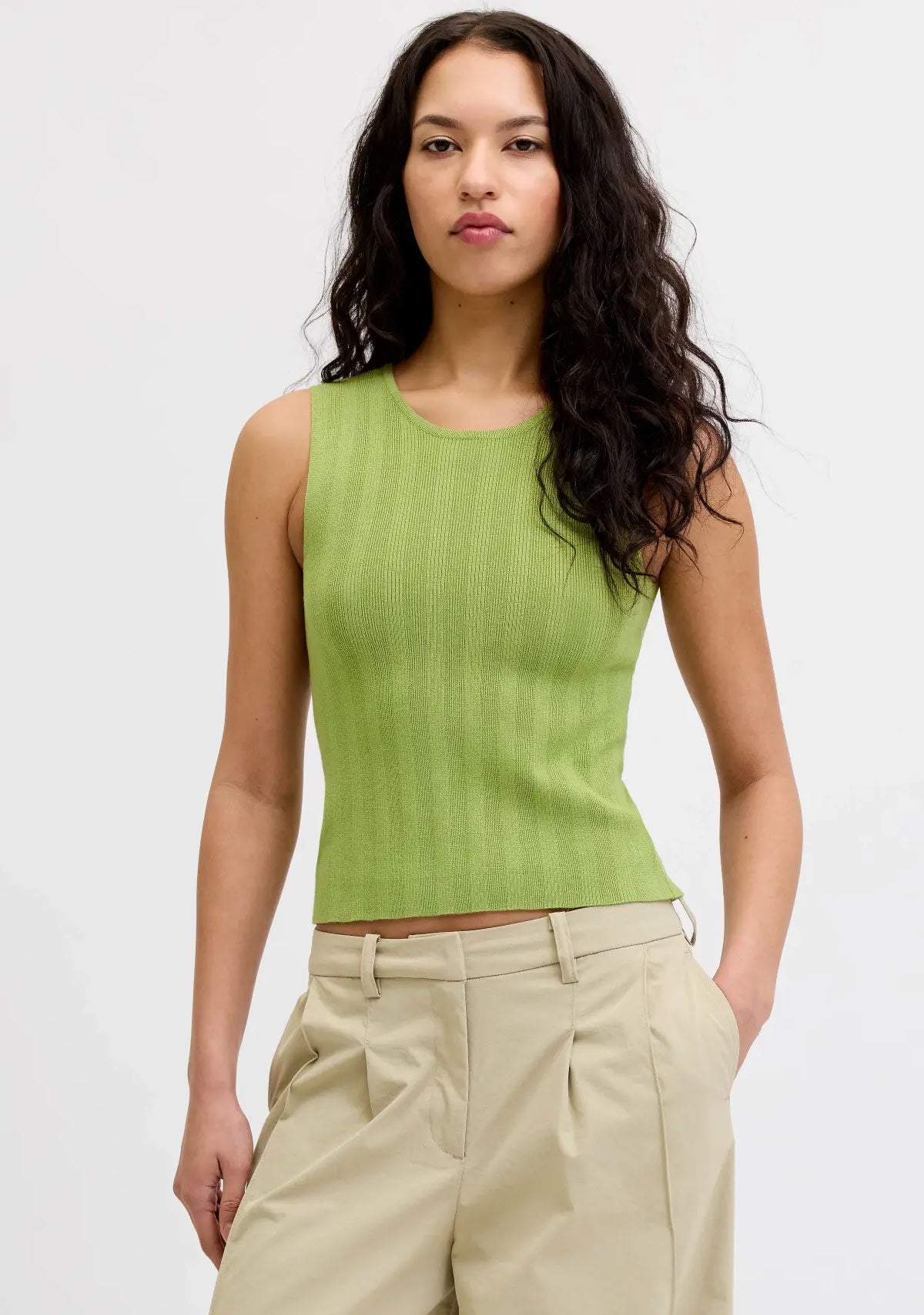 Jxtalia Top Knit Fern