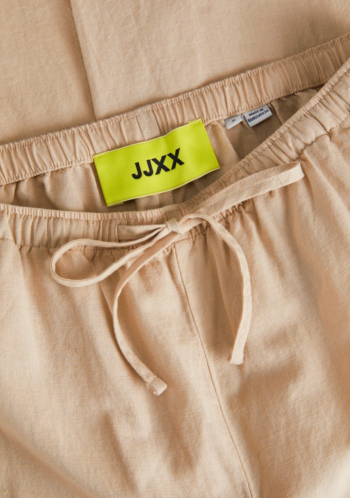 JX Flora Linen Blend MW String Pant