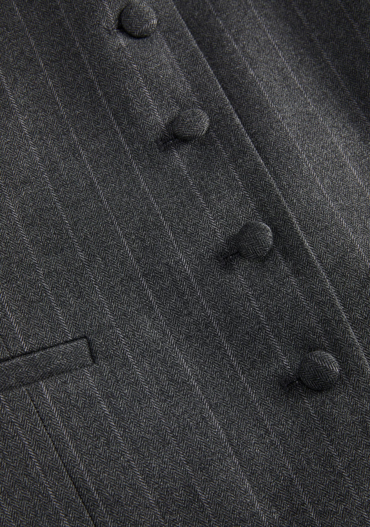 JX Mary Brushed Waistcoat TLR