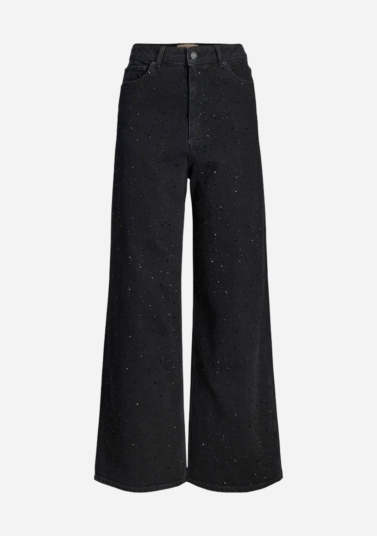 JXTokyo Wide HW Stone R296 DNM Black Denim