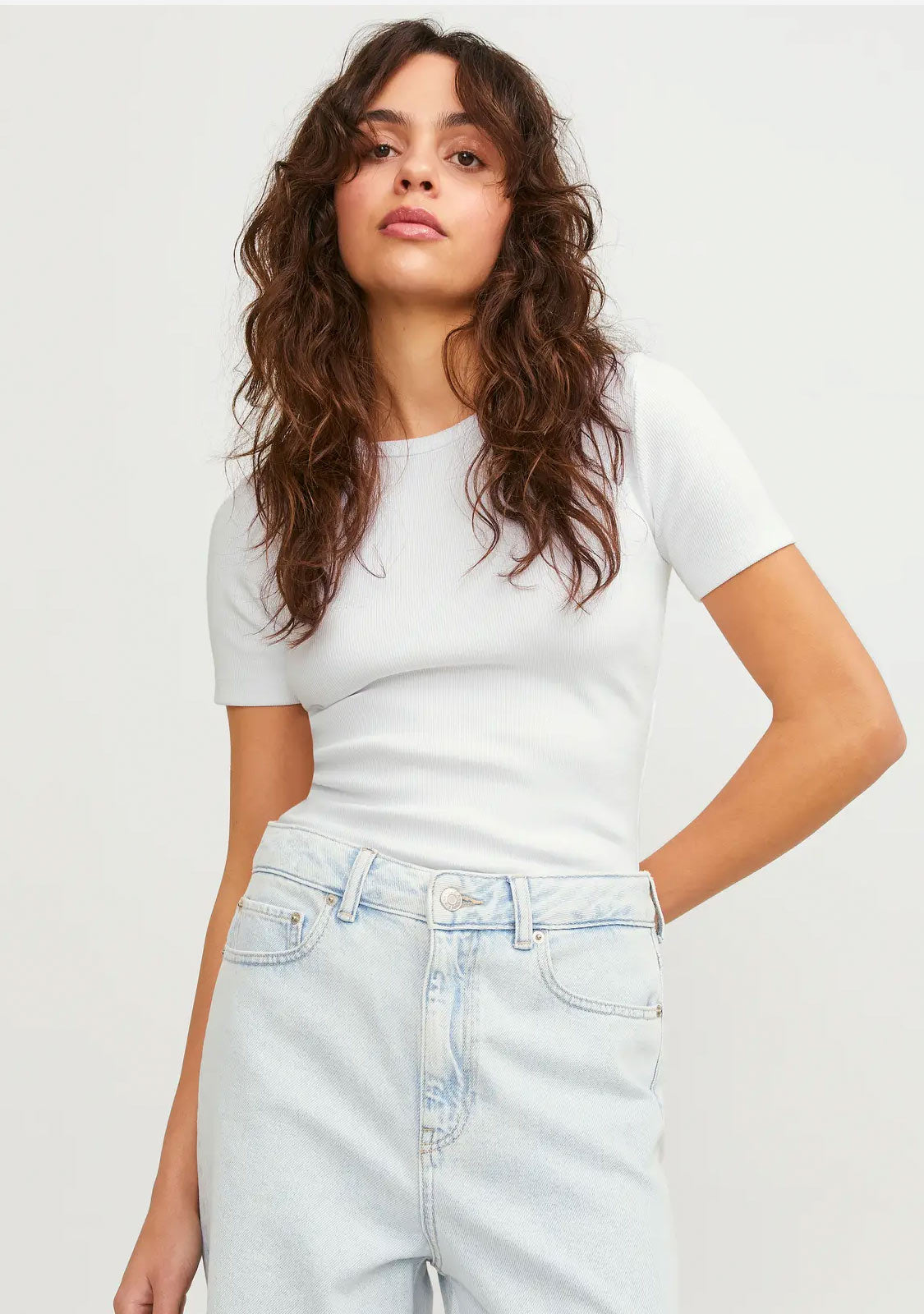 Jx Frankie Rib Tee Noos Bright