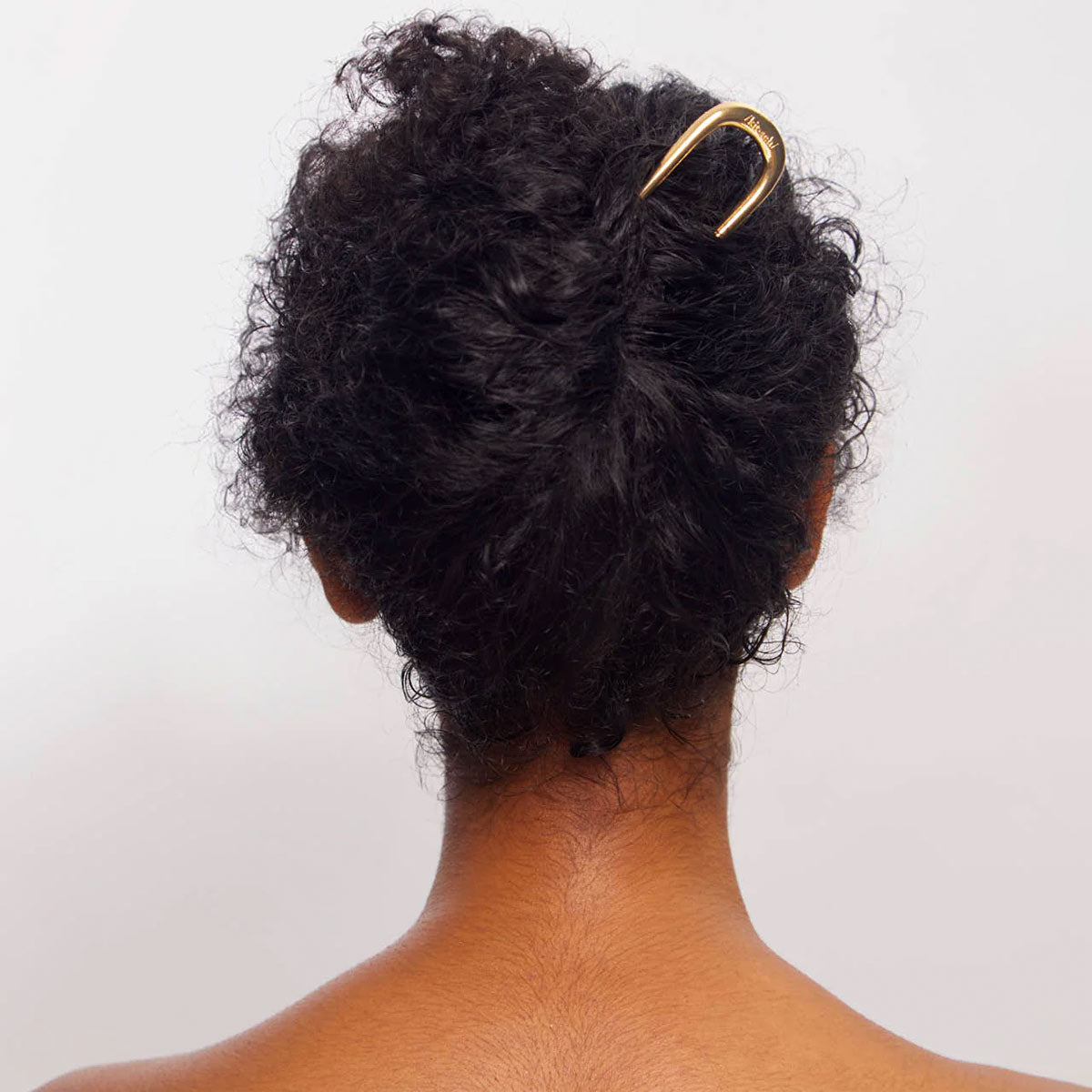 Metal French Hair Pin Gold Kitsch