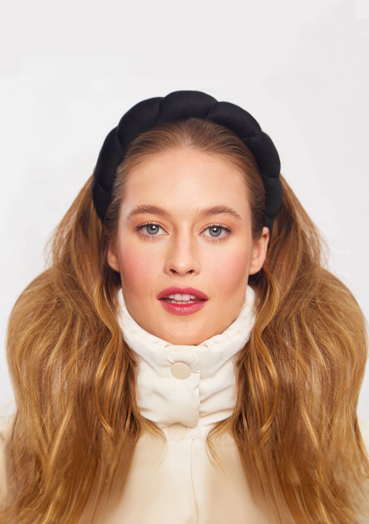 Recycled Fabric Puffy Headband