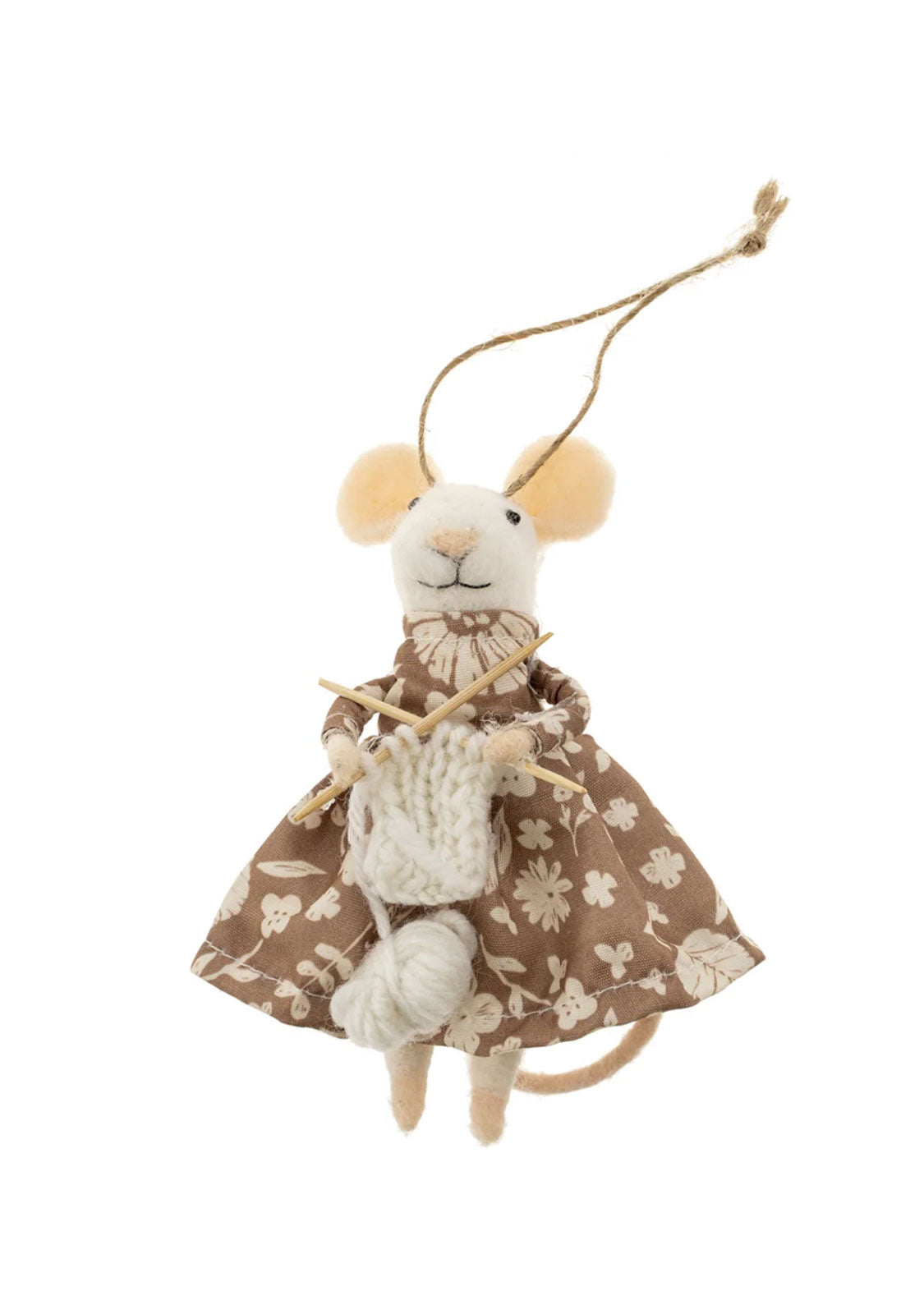 Knitting Nora Mouse Holiday