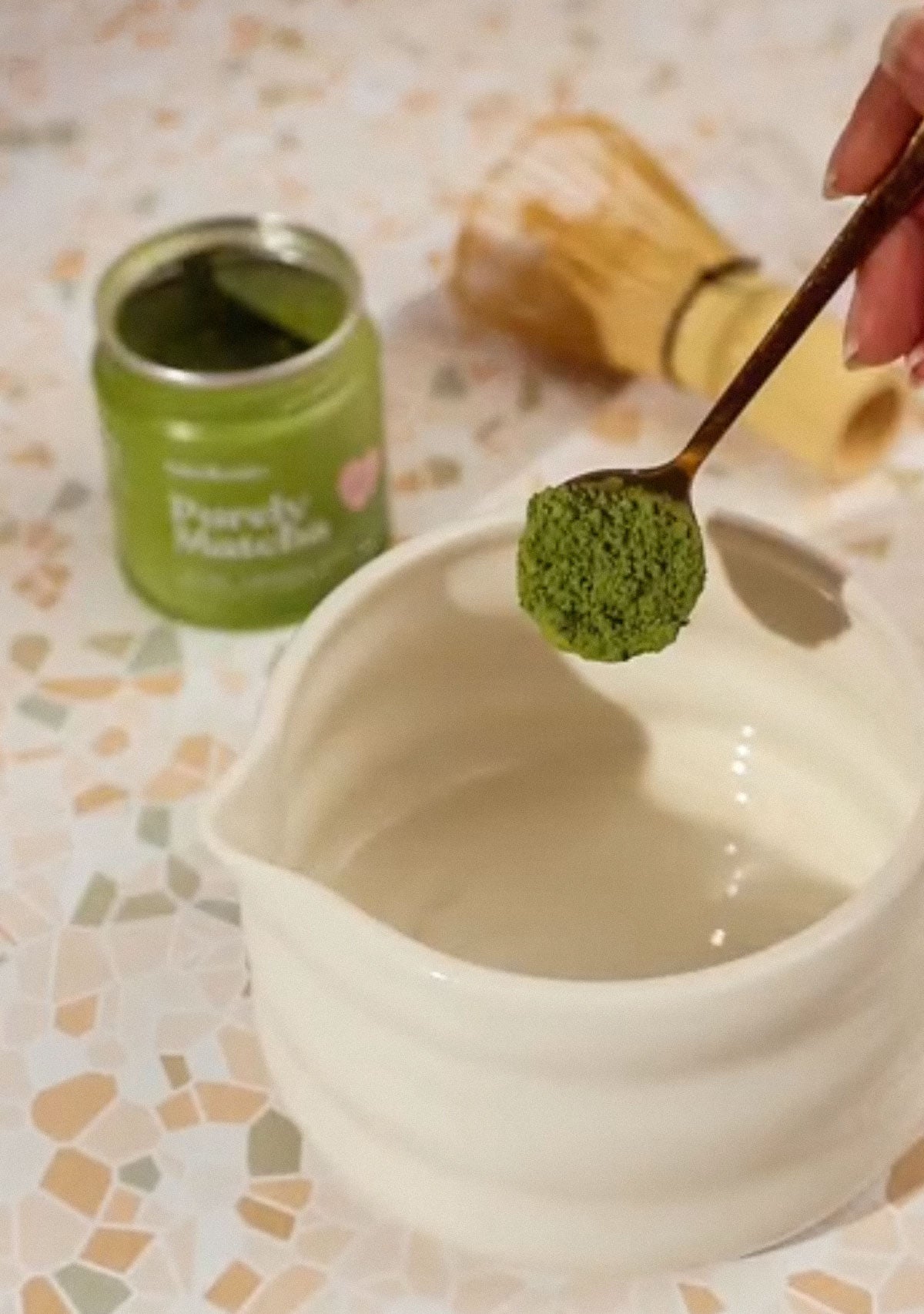 The Matcha Bowl Oat Milk Lake & Oak