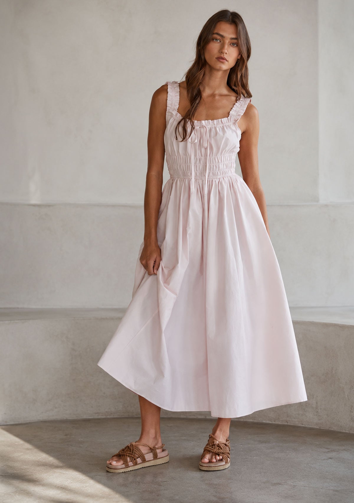 Libra Dress Blush
