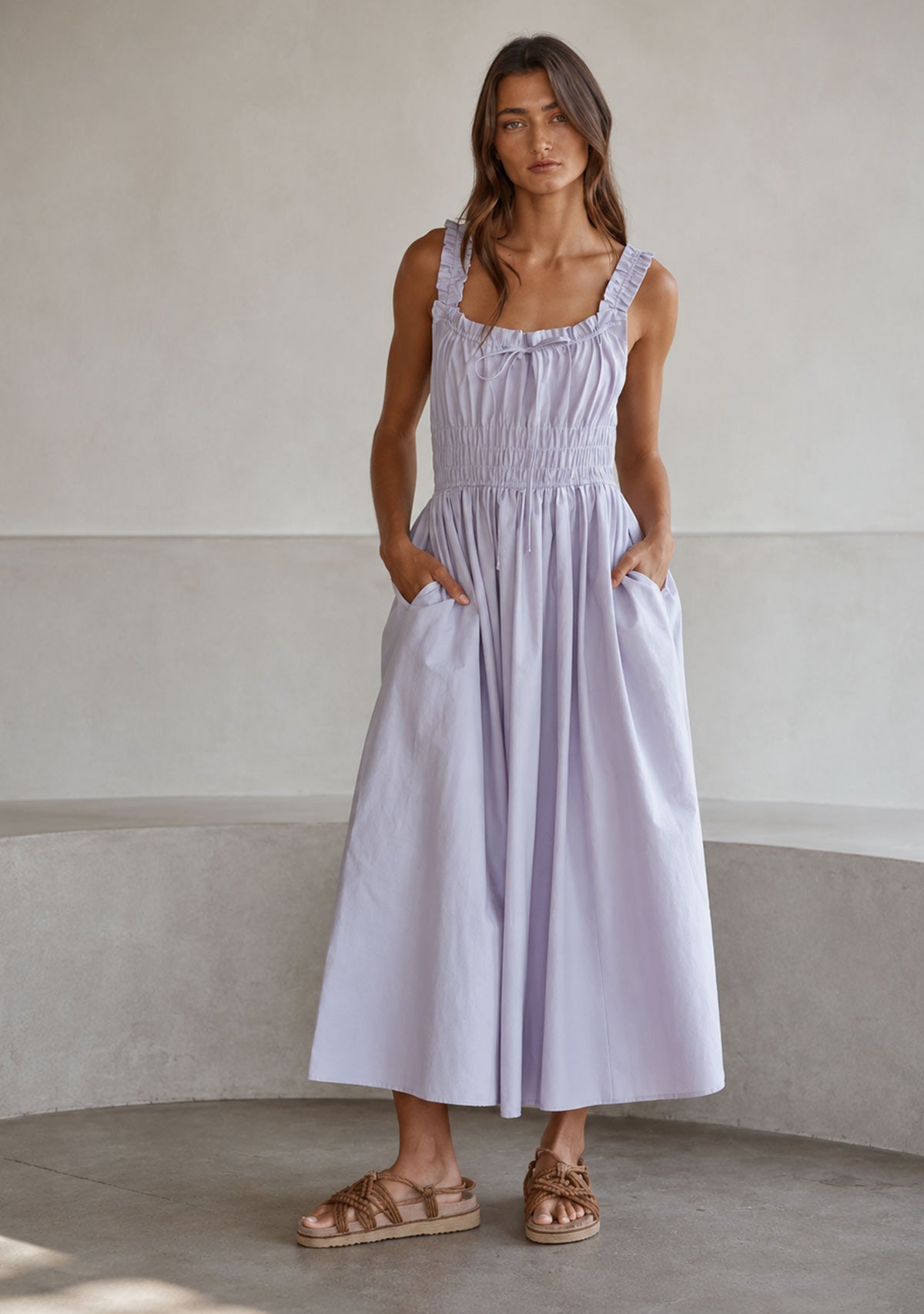 Libra Dress Lavender