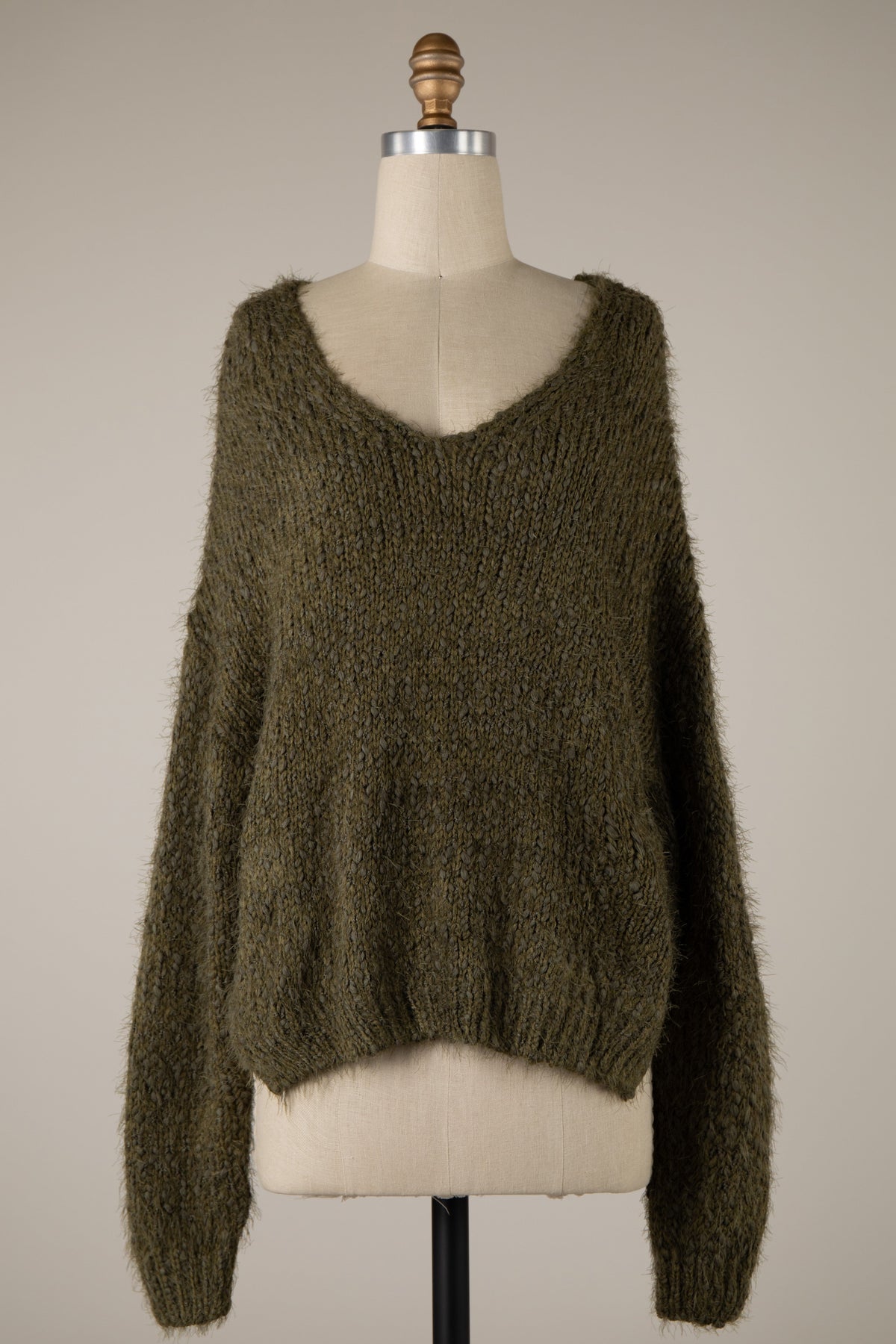 Popcorn Knit Sweater Miracle