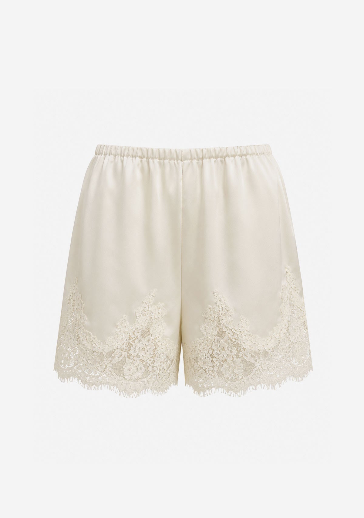Satin Shorts Cream MOD REF