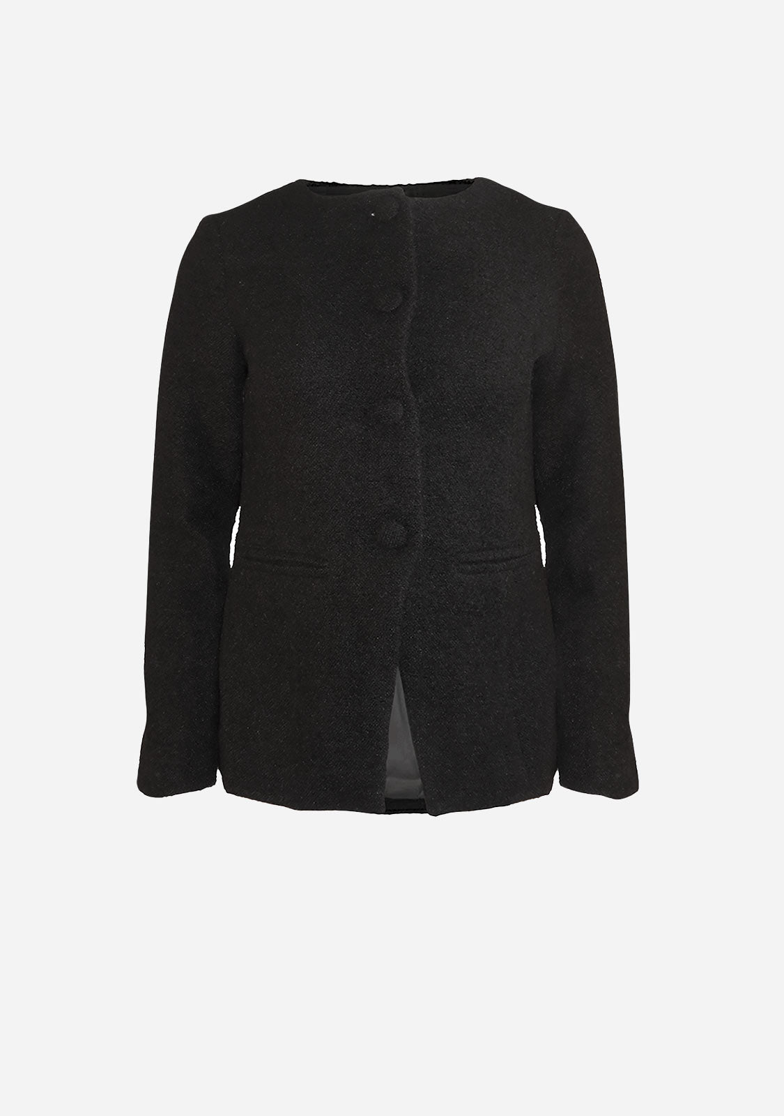 Boucle Blazer Black