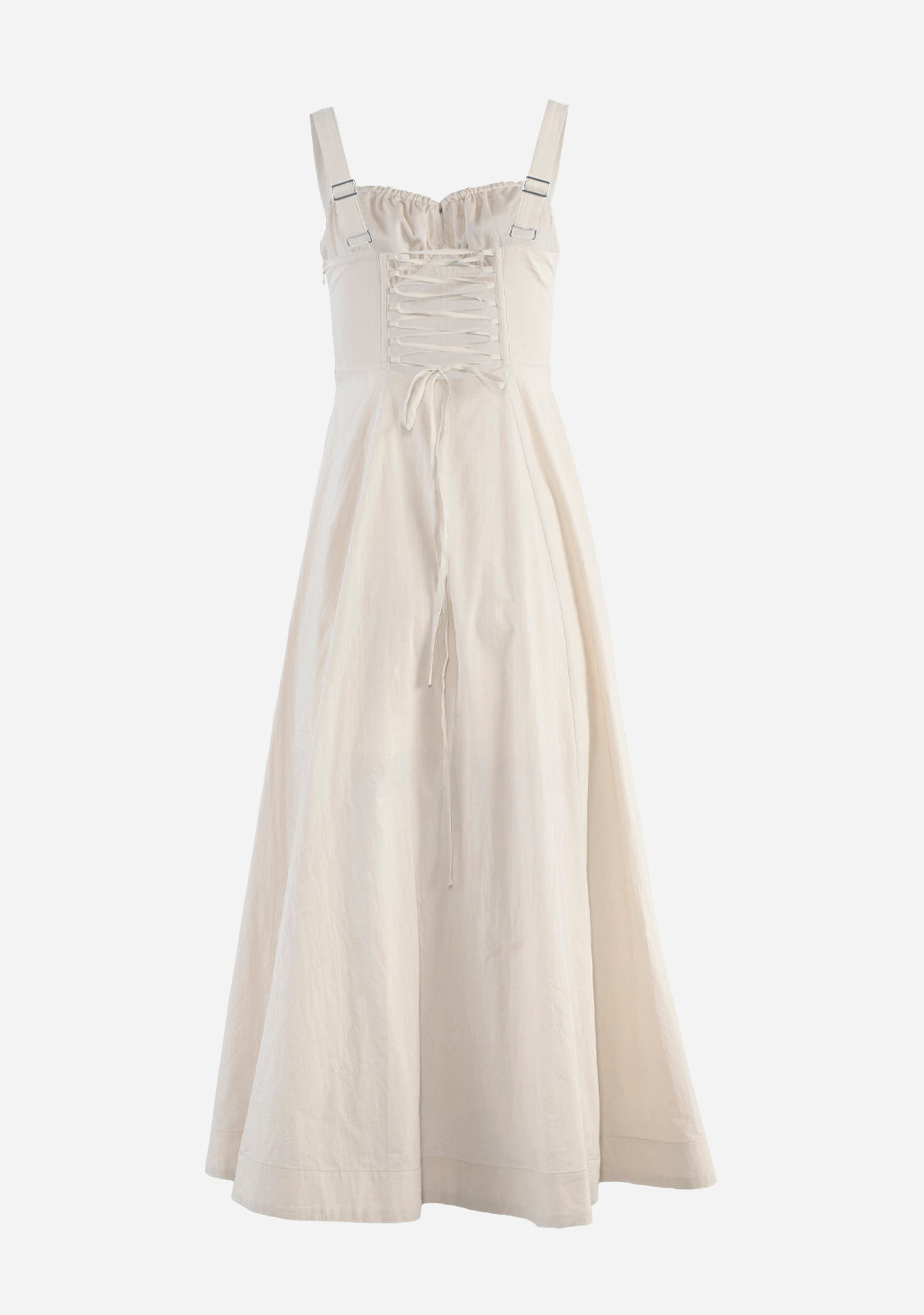 Bustier Bodice Midi Dress