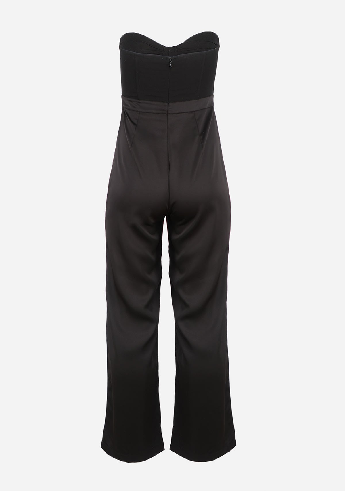 Stone Applique Bustier Jumpsuit