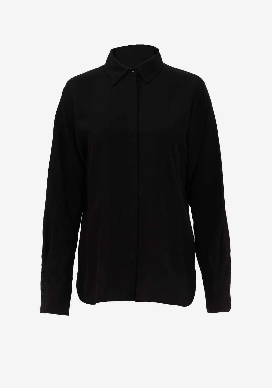 Long Sleeve Shirt Black mavi