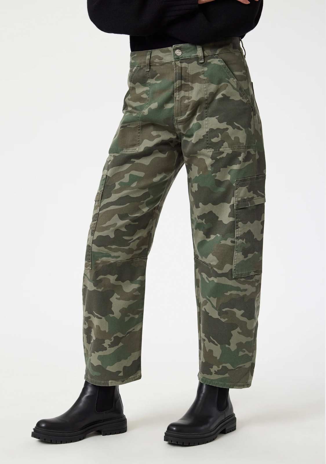 Vinnie Khaki Camo Twill mavi