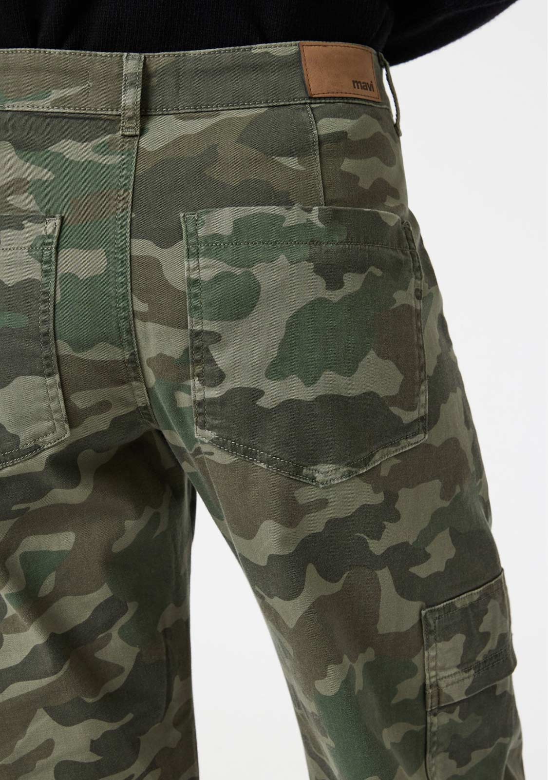 Vinnie Khaki Camo Twill mavi